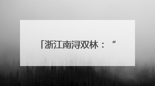 浙江南浔双林：“灵动教育”多方开展 点亮成长之路